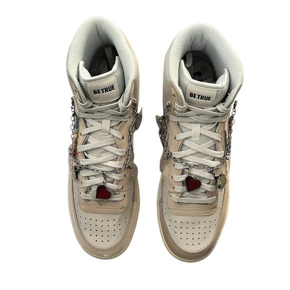 NEW Nike Men’s Terminator High Be True size 10 White Unisex Sneakers - Picture 3 of 16